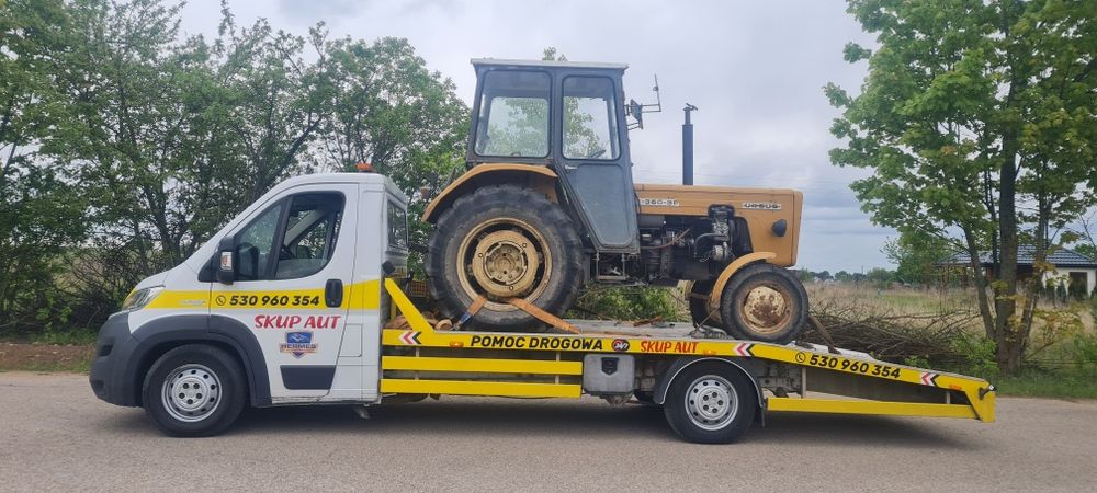 Pomoc Drogowa Autolaweta  Laweta Białystok Podlasie S19 S8