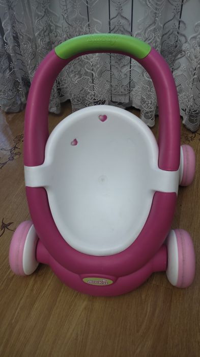 Дитячі ходунки-коляска Mini Kiss Smoby від 1 року