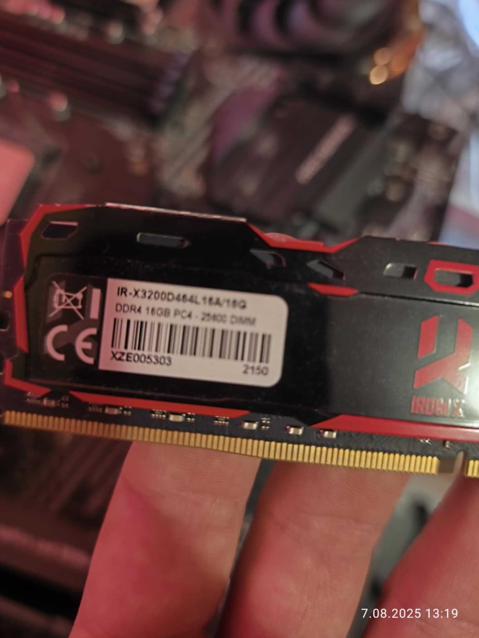 b550-A-pro z ryzen 5 5600 i 1 kostką 16gb ram ddr4 3200mhz 16cl