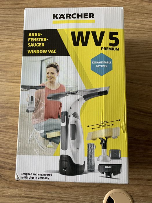 Karcher WV 5 Premium Plus; great condition, full set