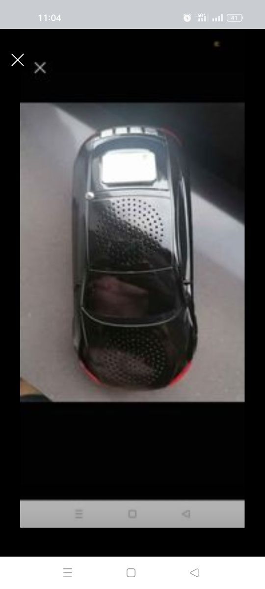 Coluna de som portátil carro