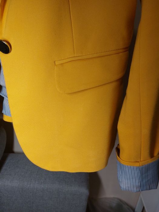 Musztardowy żakiet Orsay rozmiar 38