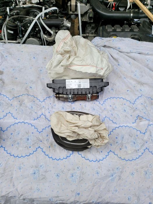 airbag kierowcy pasażera wystrzelona audi a7 a6 c7