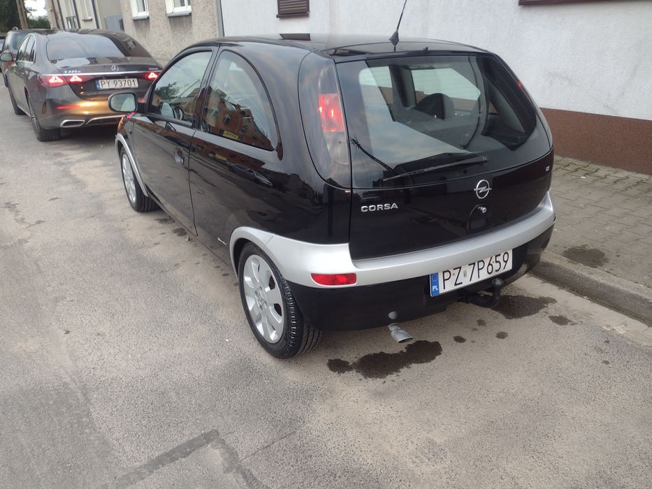 Opel Corsa C 1.2 • 2002 • Limitowana wersja Black & Silver • Świeżo sp
