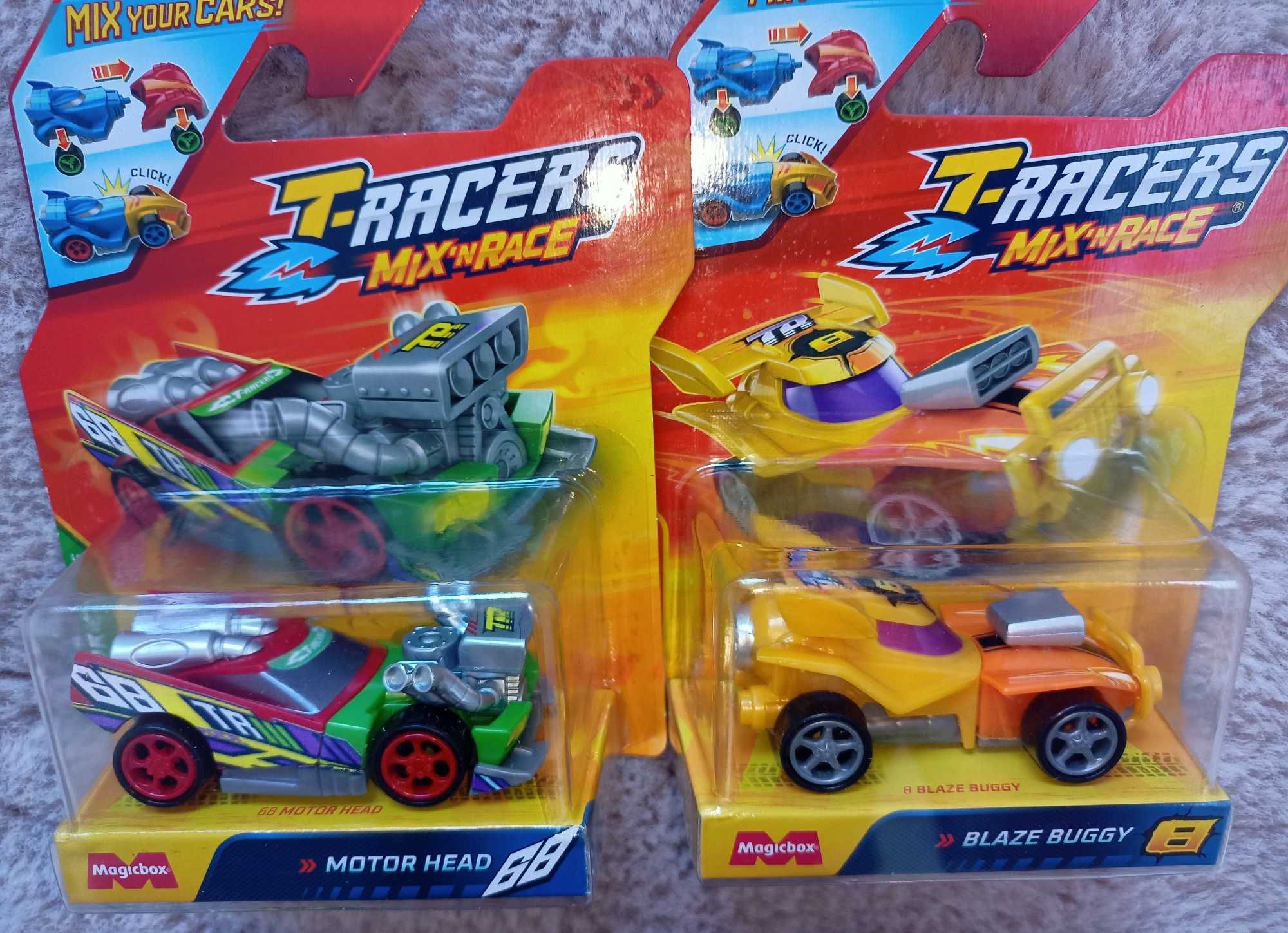 T-Racers zestaw 6 samochodzików Magic Box Okazja Cars