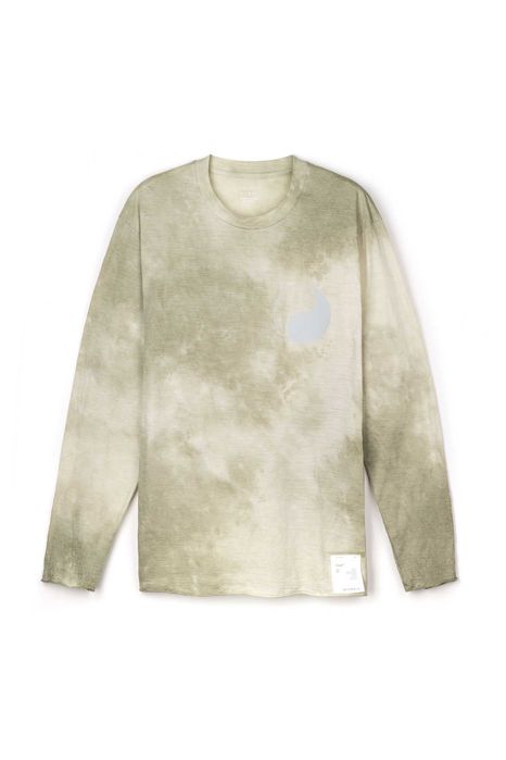 Лонгслів Satisfy x Our Legacy CloudMerino Long Tee Batik Moss