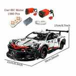 Конструктор 42096 Порш Porsche 911 RSR Lego Technic+ керування 1580шт