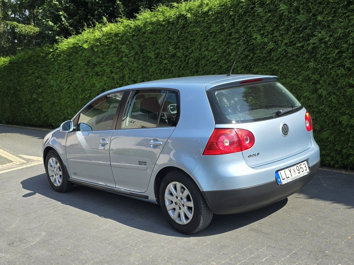 Vw golf 5 EDITION 08rok 1.6benz 102ps mpi 178tys Klima alusy 5drzwi