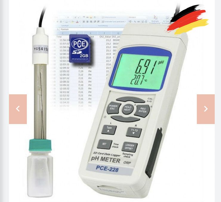 PCE-228 pH-метр с выносным электродом