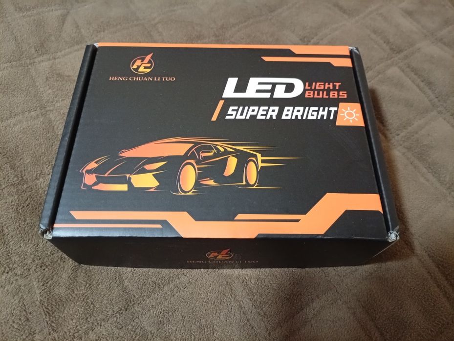 Led-лампи головного світла, лінзовані, H4