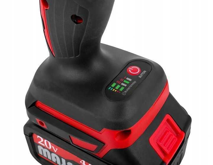 NOWY Klucz Udarowy Do Kół Majster Polska Akumulatorowy 750 Nm FAKTURA