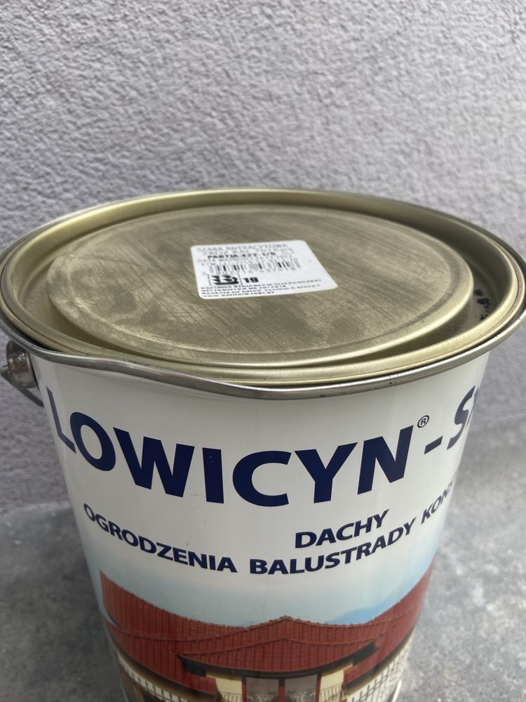 Farba Lowicyn Sx połysk Szary antracyt