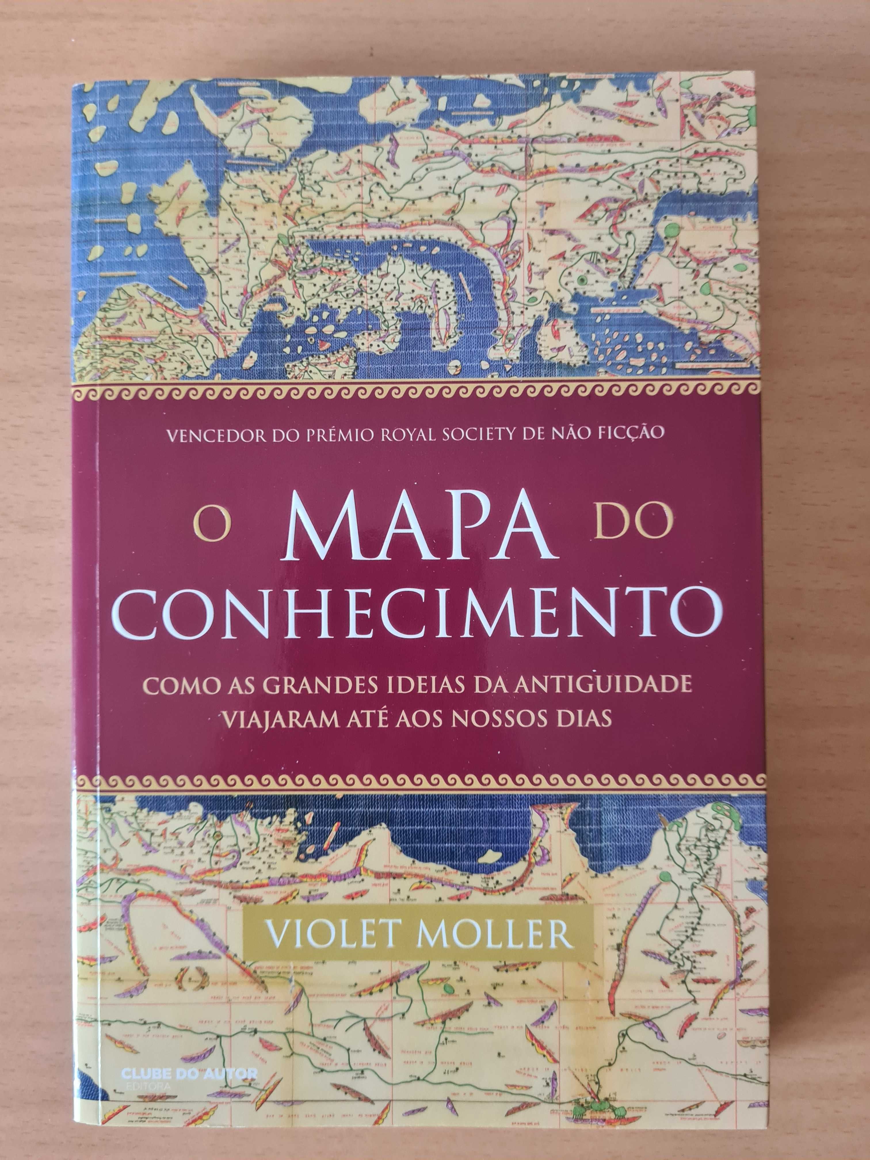 Livro "O Mapa do Conhecimento" de Violet Moller