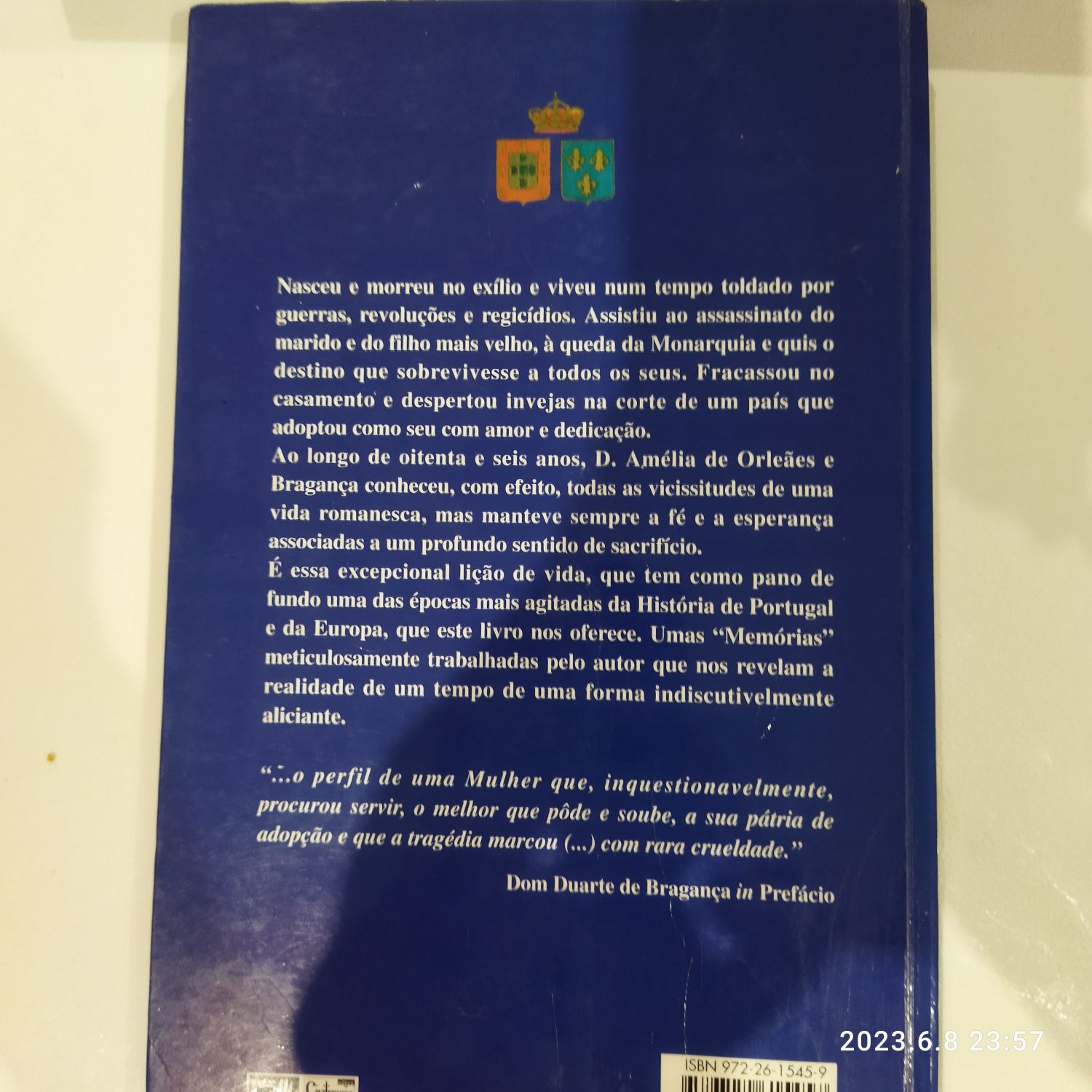 Eu, Amélia, última rainha de Portugal