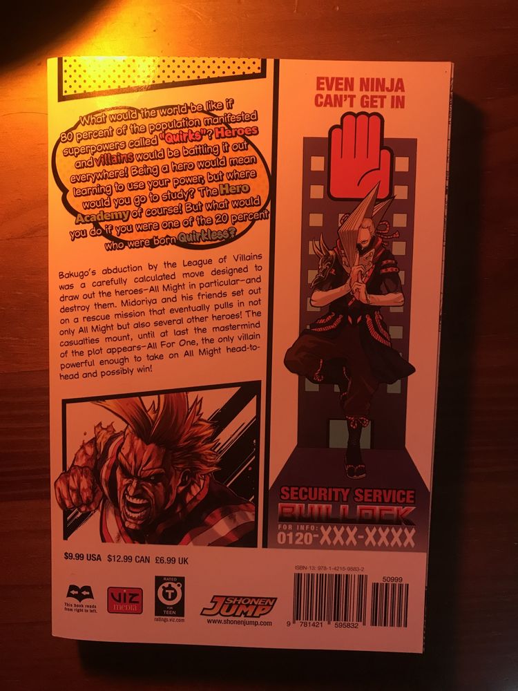 Hero Academia Vol 11