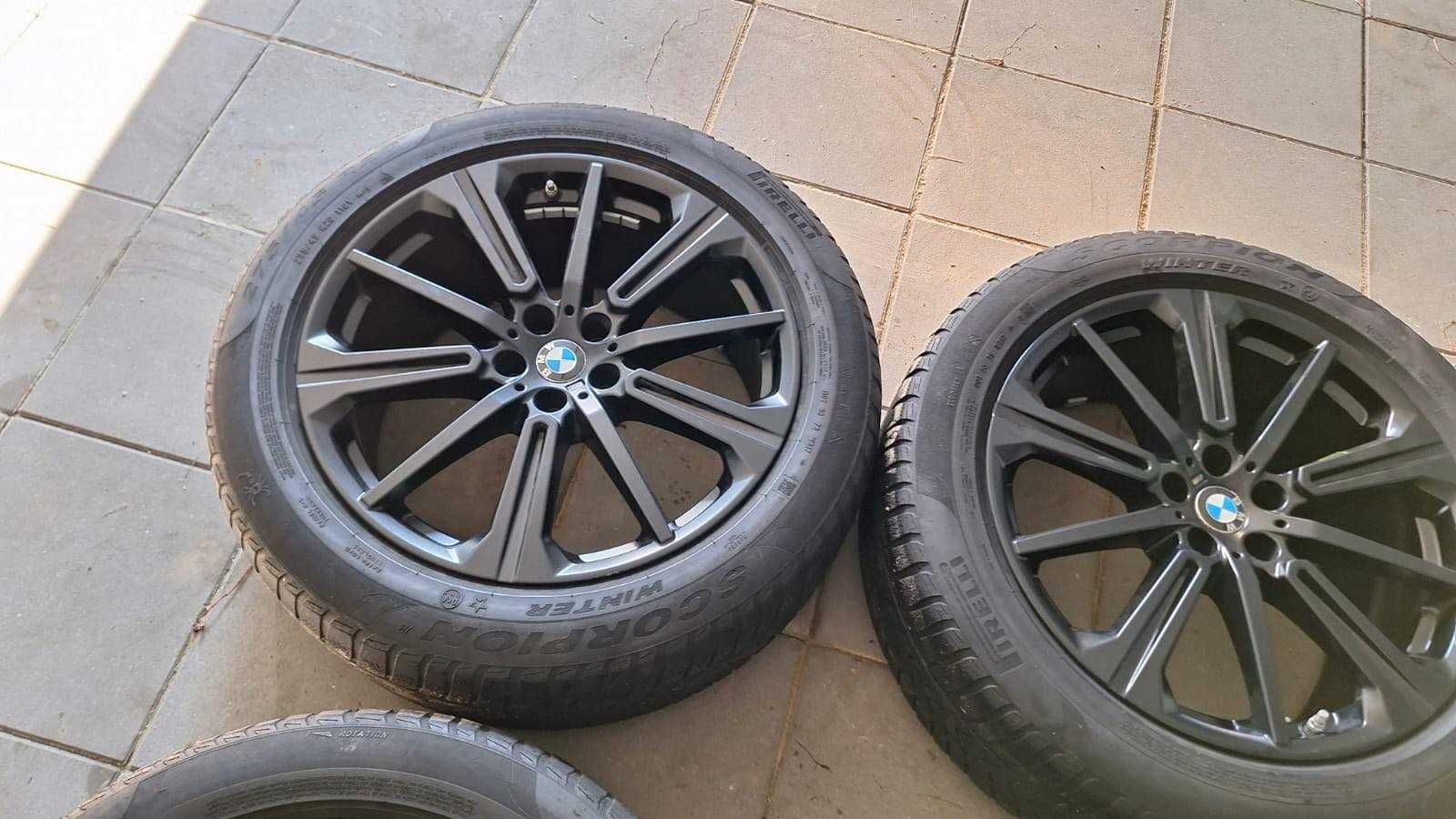 Oryginalne koła zimowe 20 BMW X5 G05 X6 M pakiet M performance 748 M
