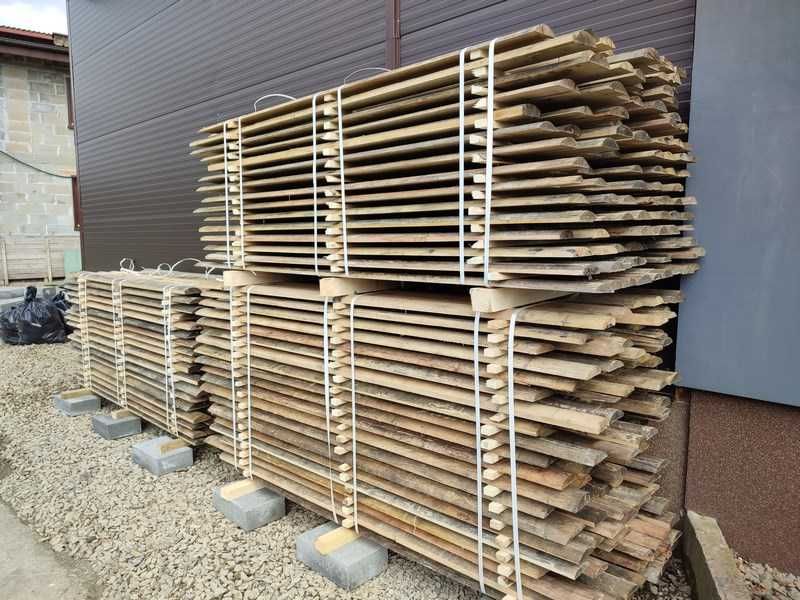 półwałki dębowe , listwy , oflisy dębowe