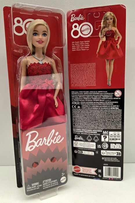 Лялька Barbie Mattel 80th Ruby red (JGD25)