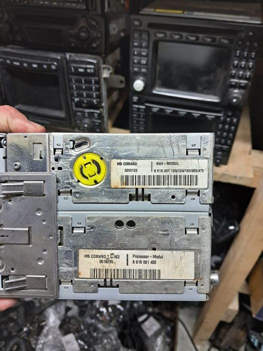 Магнітола 2 DIN команд Мерседес МЛ w163. Розбірка шрот запчастини