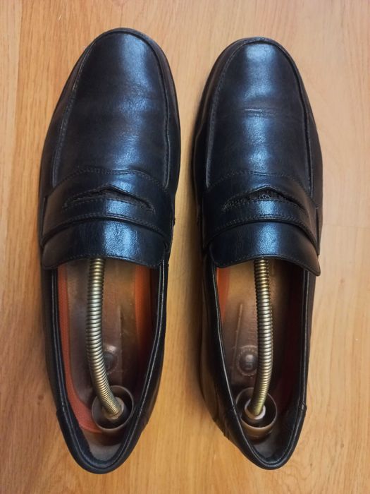 Мужские кожаные туфли Clarks 45 p.