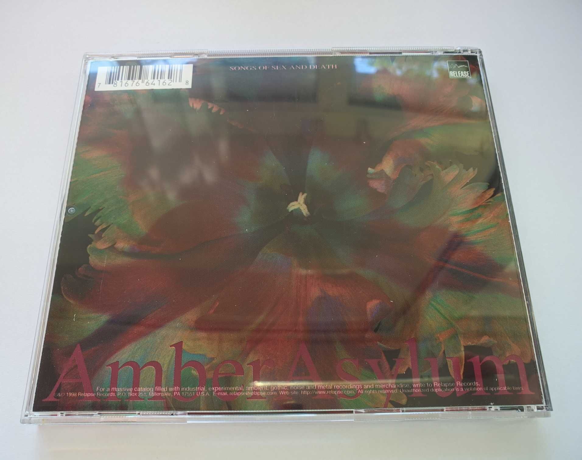Amber Asylum ‎– Songs Of Sex And Death (фирм. CD)