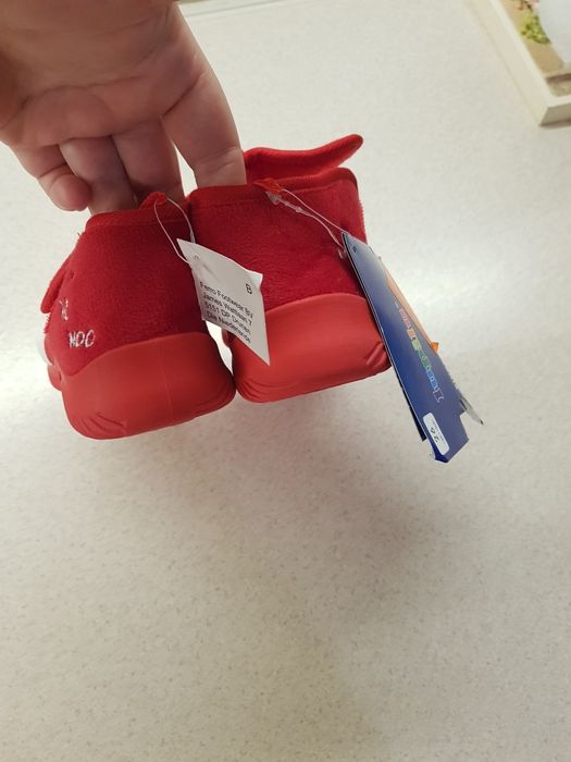 Тапочки дитячі новорічні lupilu 26 р 16 см