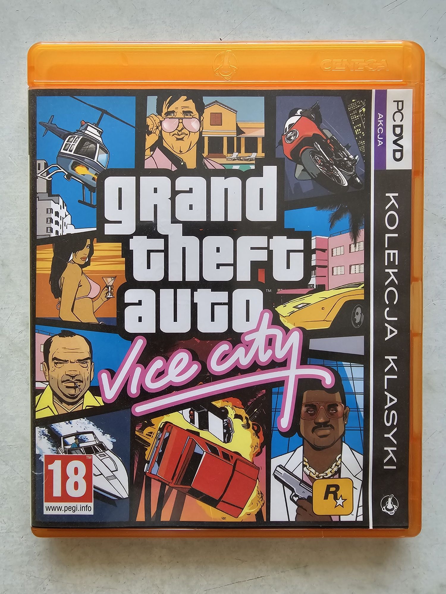 Grand Theft Auto Vice City PC kolekcja klasyki po polsku Stan idealny