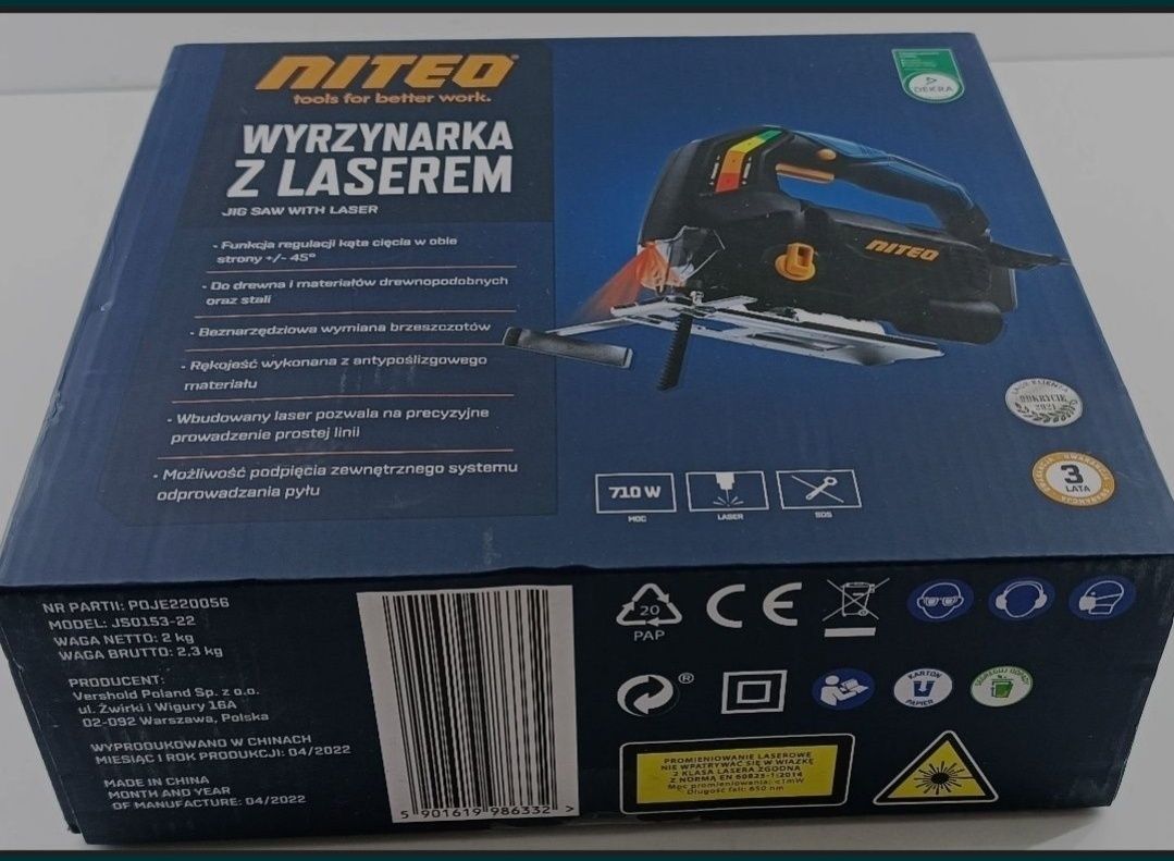 Wyrzynarka Niteo 710W