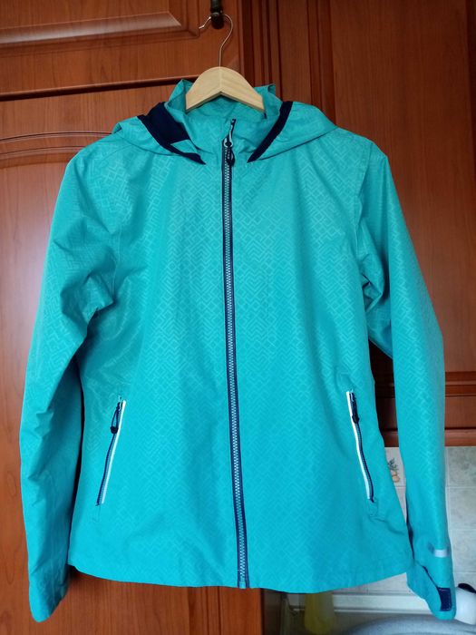 kurtka turystyczna przeciwdeszczowa 158,S/M