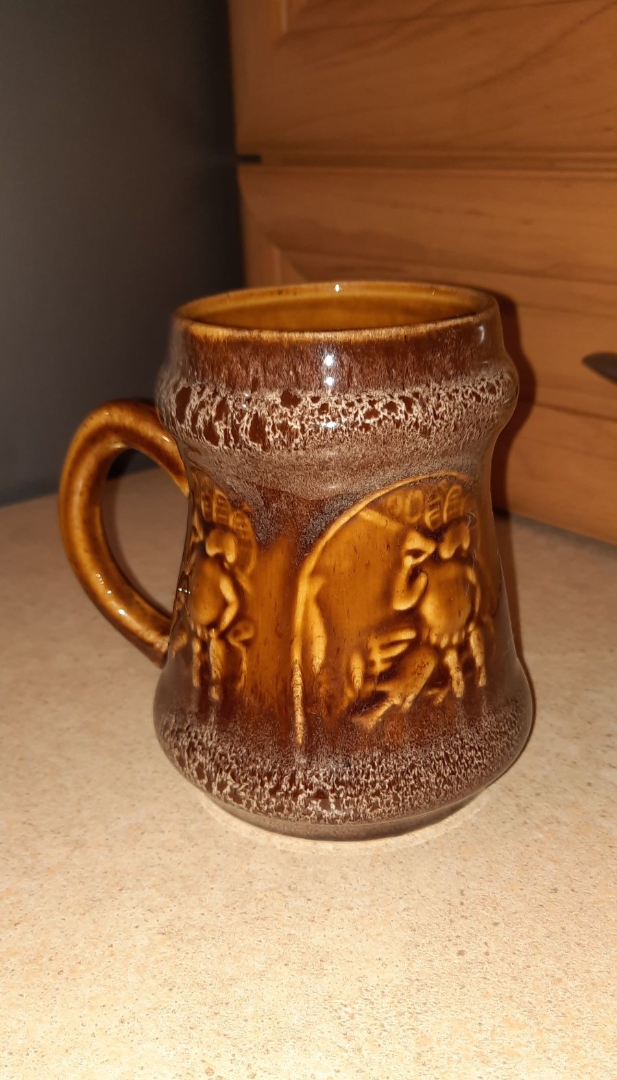 Kufel porcelit Mirostowice PRL