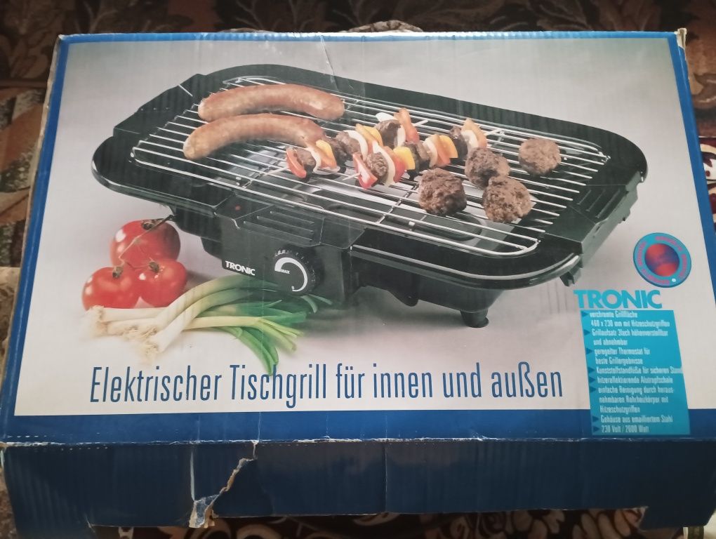 Nowy Grill Elektryczny 2000W