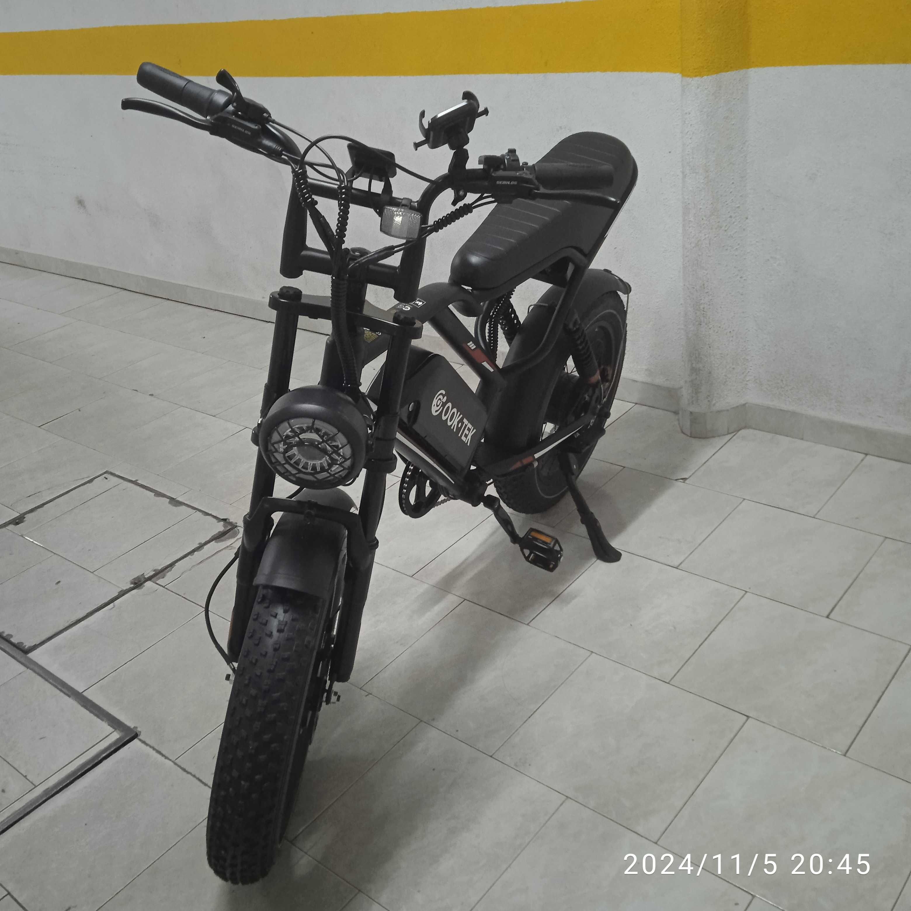 Bicicleta eletrica 1000 W - 17,5 Ah. - Nova, 0 Km.