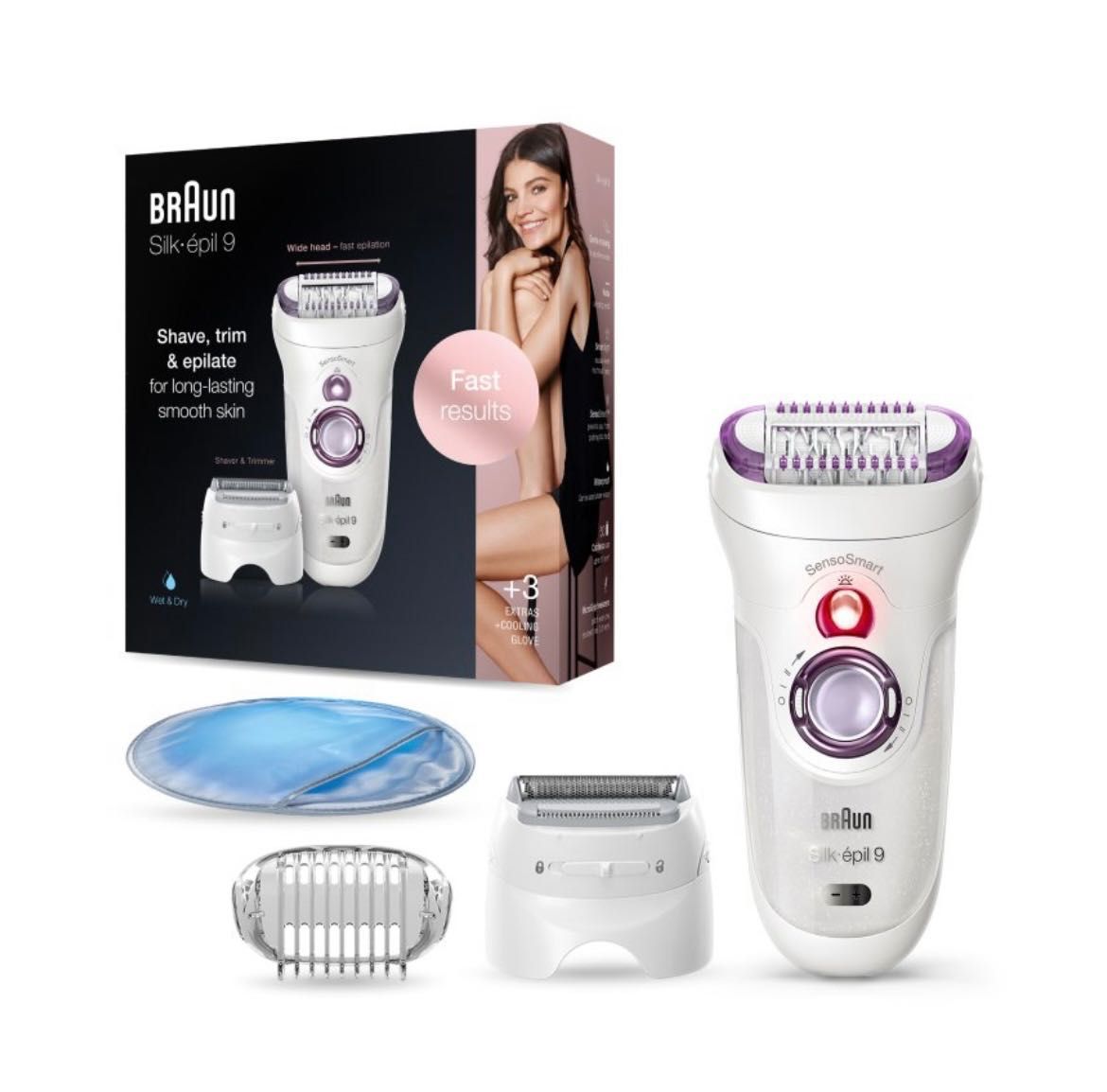 Depiladora BRAUN Skil-épil 9710 SenoSmart