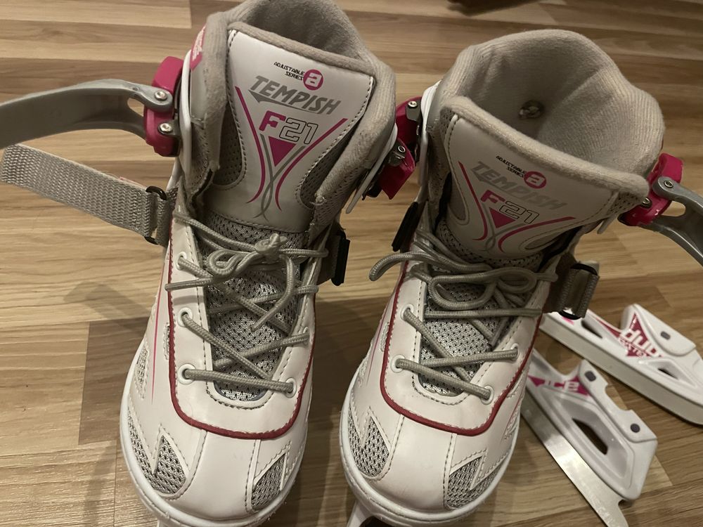 Rolki Łyżwy 2 w 1 Tempish F21 Duo Lady Rozmiar regulowany 33-36