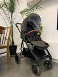 Wózek Valco Baby Snap Ultra 4 Trend Charcoal spacerówka przód tył