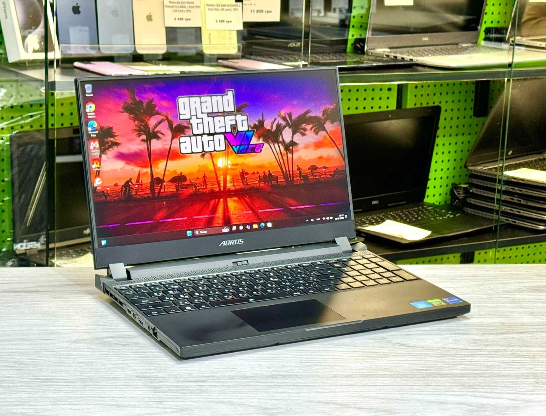 Ігровий Gigabyte Aorus 5 SE /  15.6'' IPS 240Hz / RTX 3070 / i7-12700H