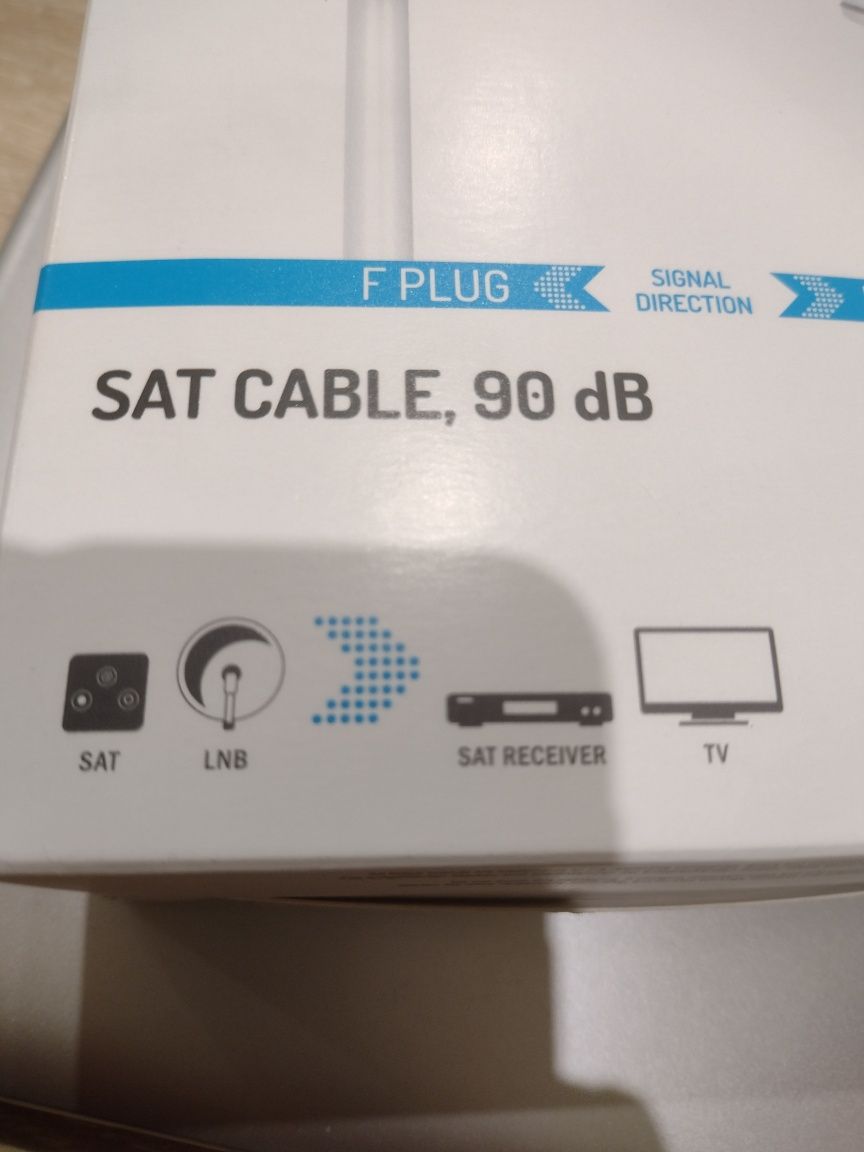 Kabel antenowy, przewód TV ,Sat ,Lnb 10m