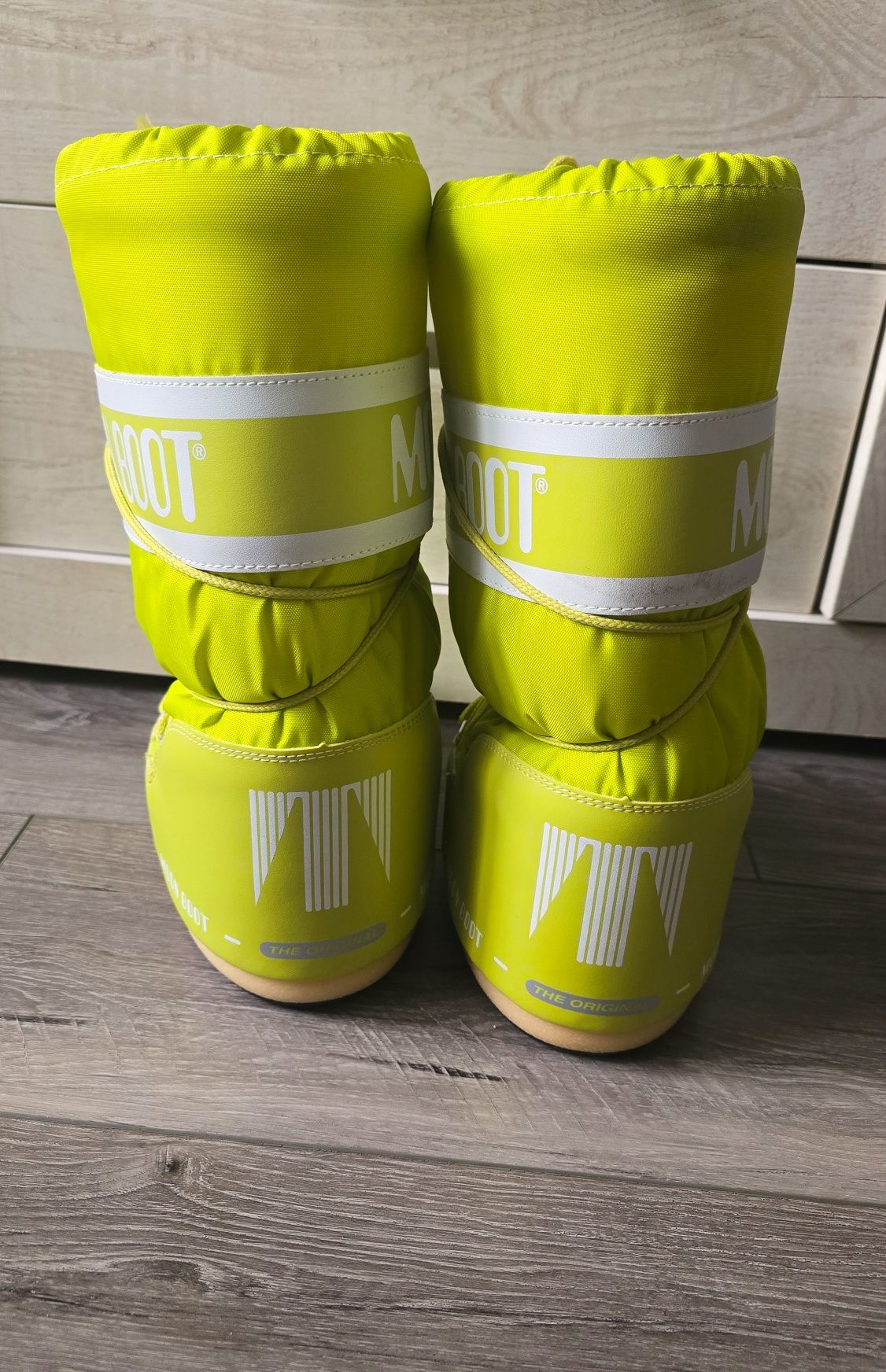 Moon Boot Nylon Limonkowe 35-38