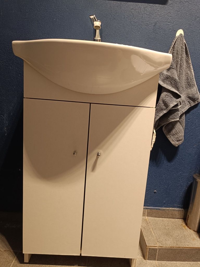 Szafka pod umywalkę , łazienkowa/  z umywalką 50cm