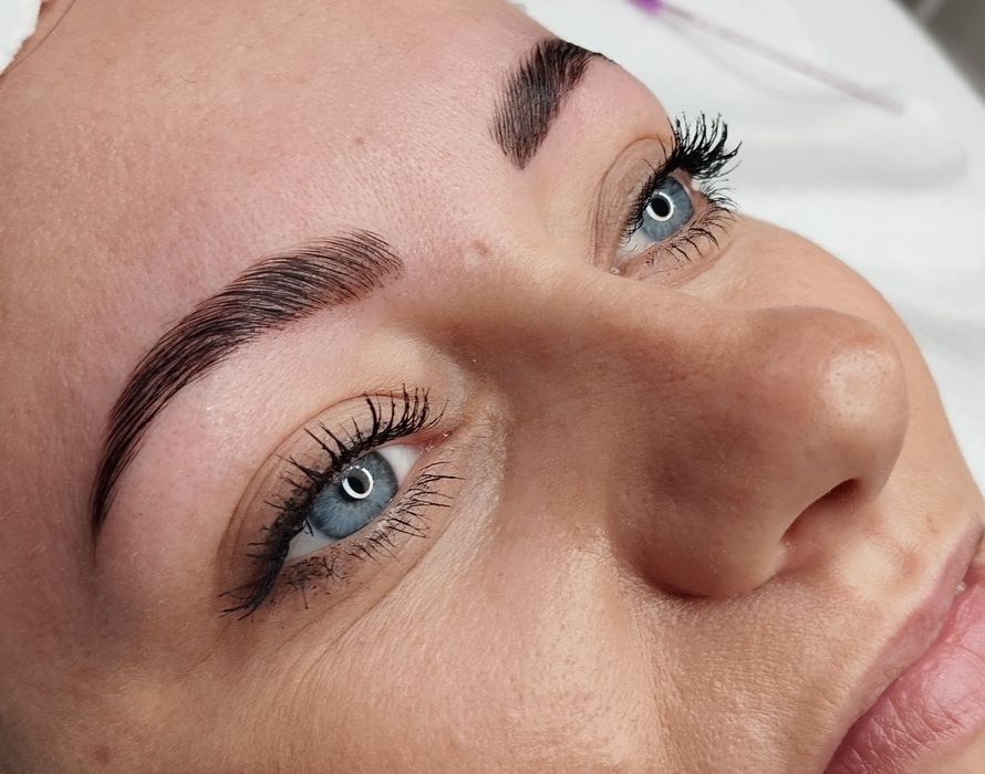 Stylizacja brwi • henna pudrowa •farbka • laminacja brwi• SALON OLKUSZ