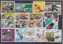 Selos (50) (Desportos, Cavaleiros, Barcos, Borboletas, Futebol, etc.]