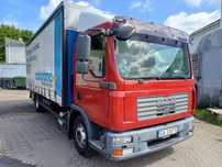 MAN TGL 12.210  firana, winda 2000 kg, super stan