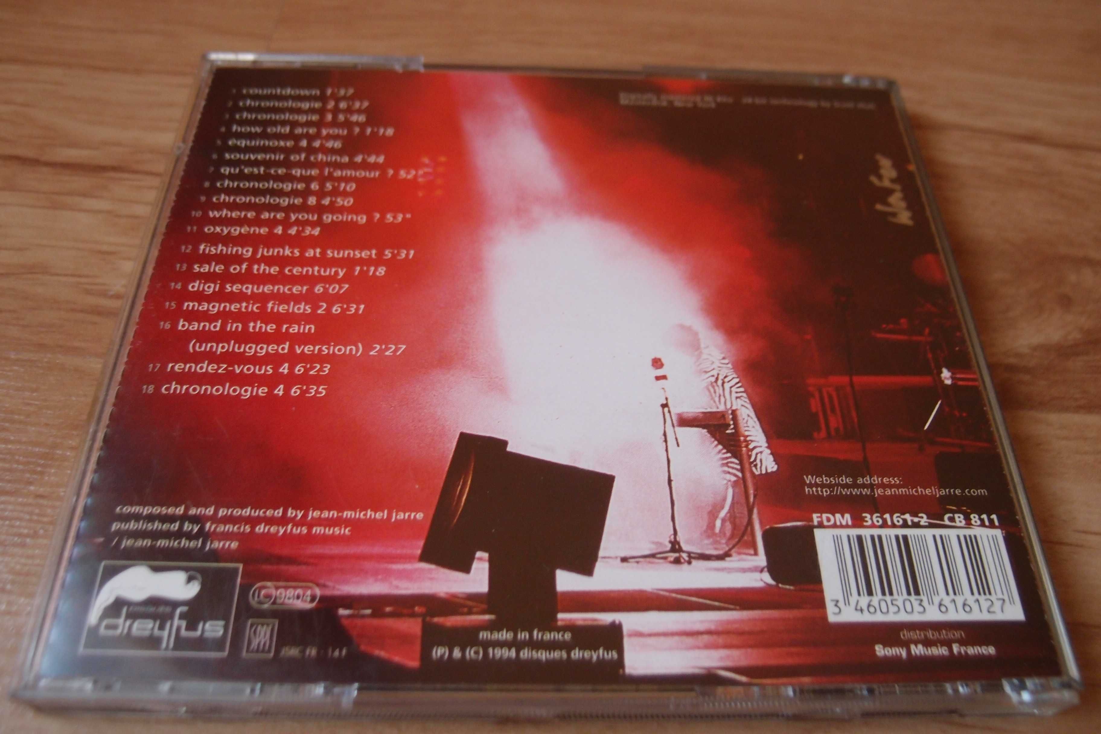 Jean Michel Jarre - Hong Kong - płyta CD