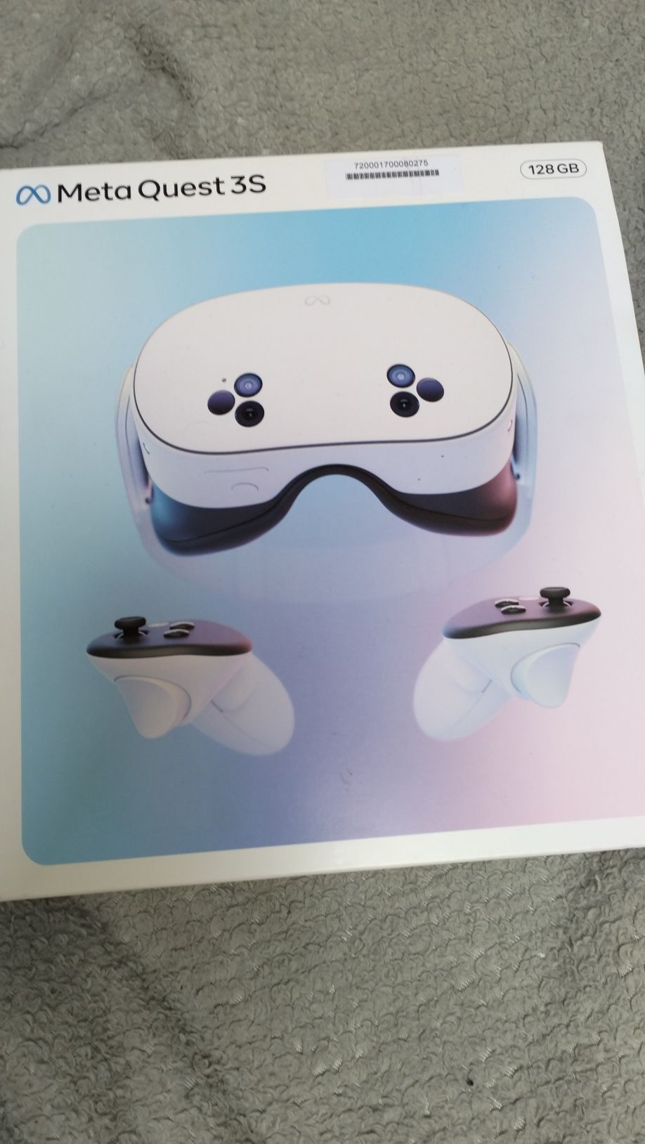 Gogle VR Meta Quest 3S 128 GB + kontrolery – jak nowe