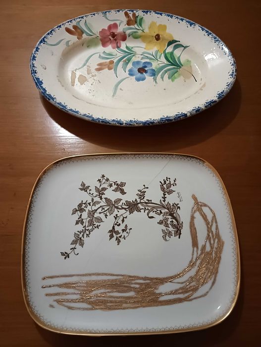 Lindos pratos antigos para decoração