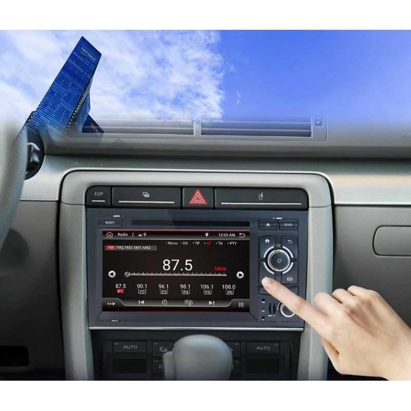 Uniwersalne Radio samochodowe Android M100 Audi A4 B6/B7 (7")