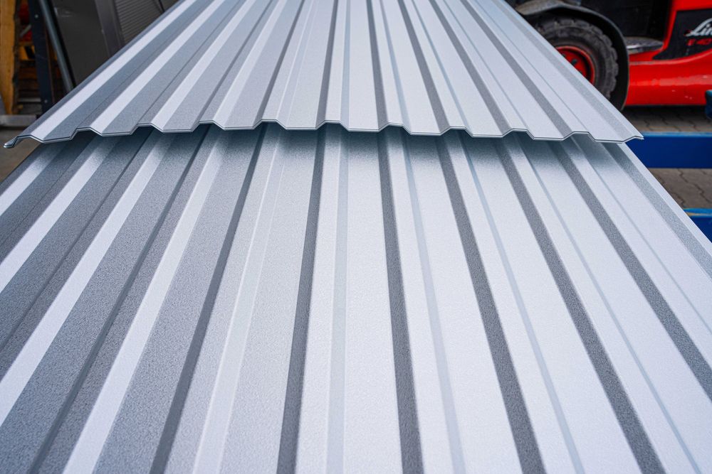 ALE TANIO! Gruba Blacha na dach, garaż, blaszak, ogrodzenie. II gat.