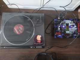 Zestaw gramofon Technics SL-BD20D + mikser Omnitronic DJ- 32