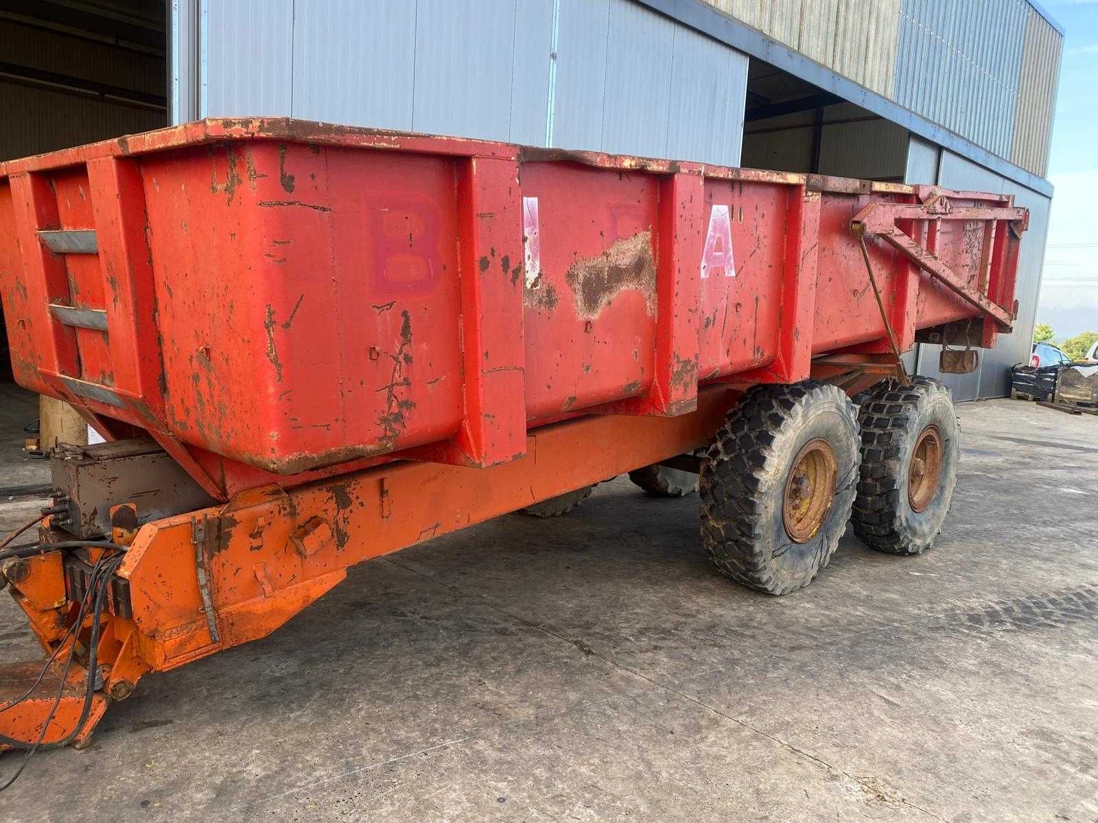 Przyczepy skorupowe od 12do 18 ton
