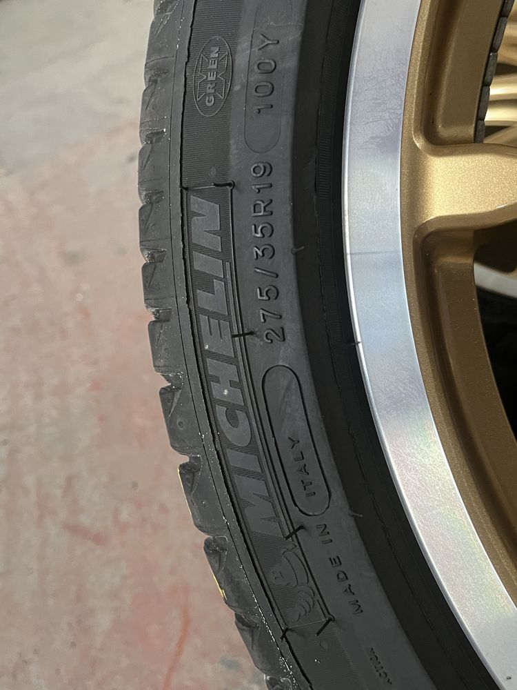 5x112 Ronal Speedline SC1 Motorismo + opony Michelin Primacy 3 komplet